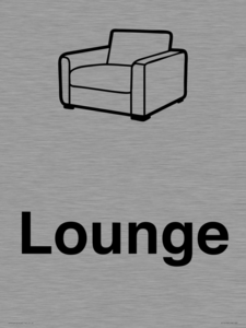 Dementia lounge sign
